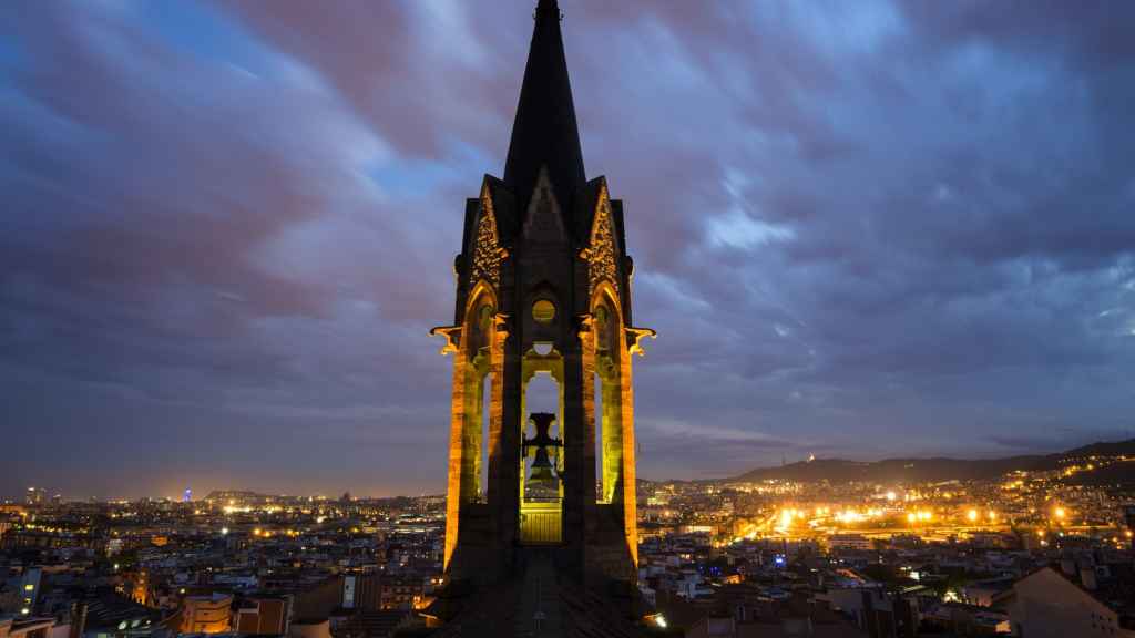 Campanar de la iglesia de Santa Coloma de Gramenet