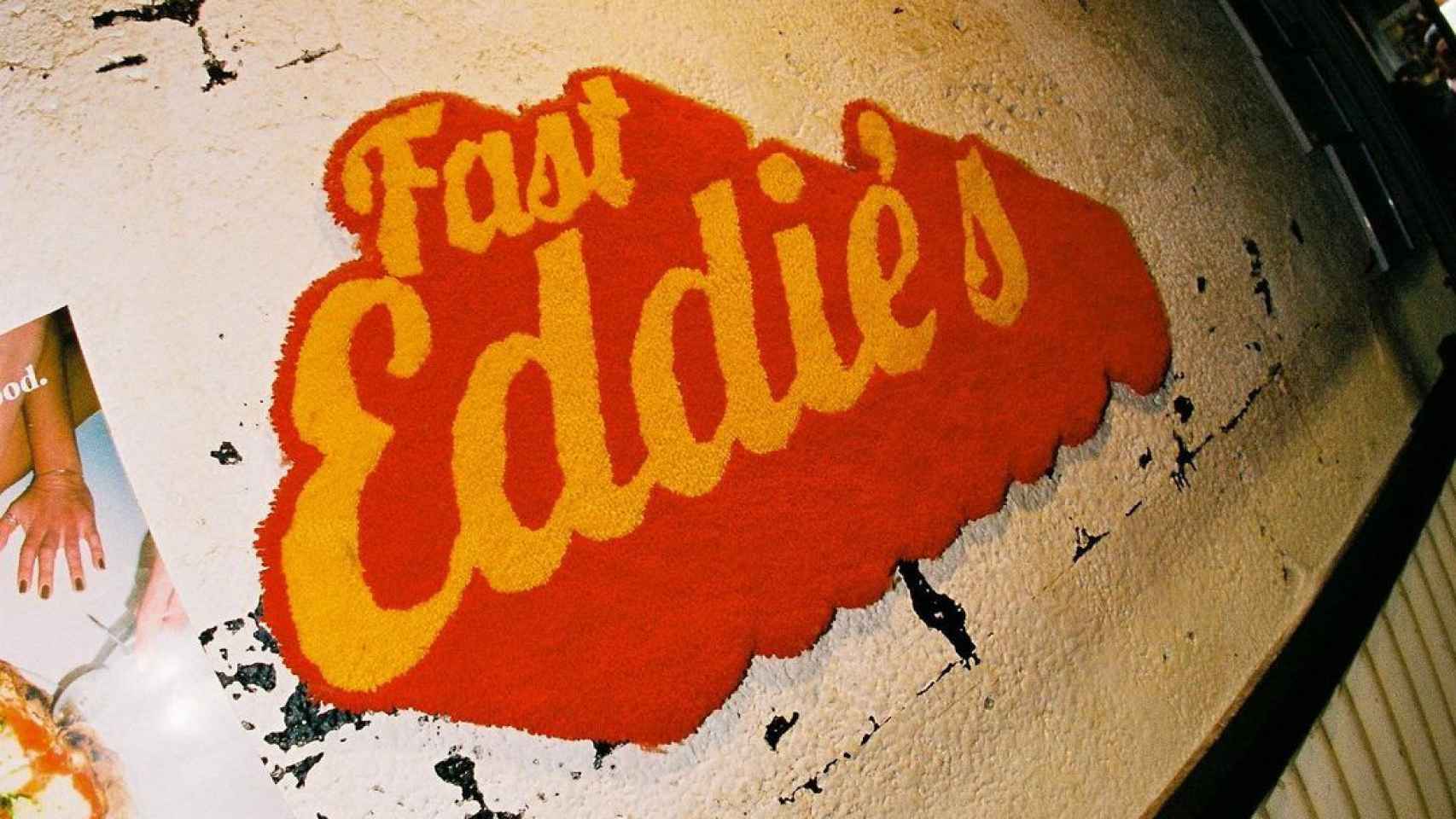 Interior de la hamburguesería Fast Eddie's de Ciutat Vella (Barcelona)