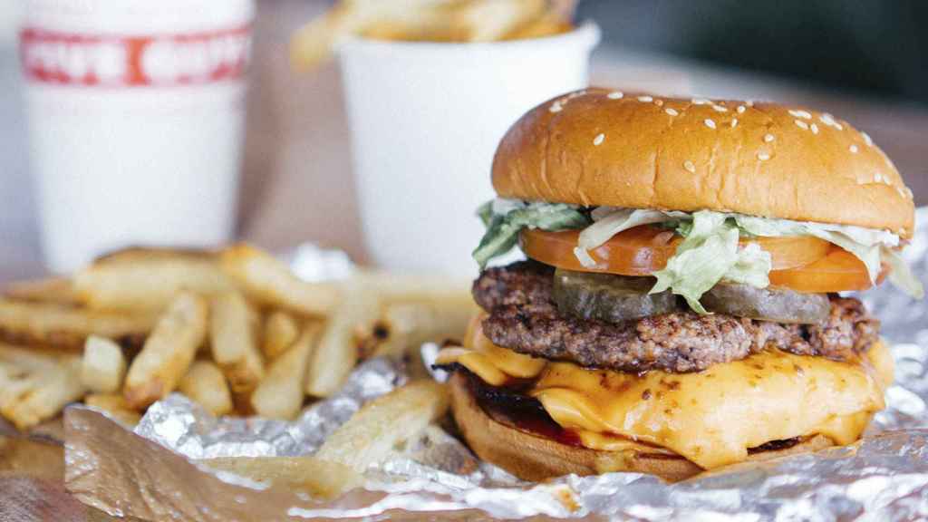 Hamburguesa Five Guys