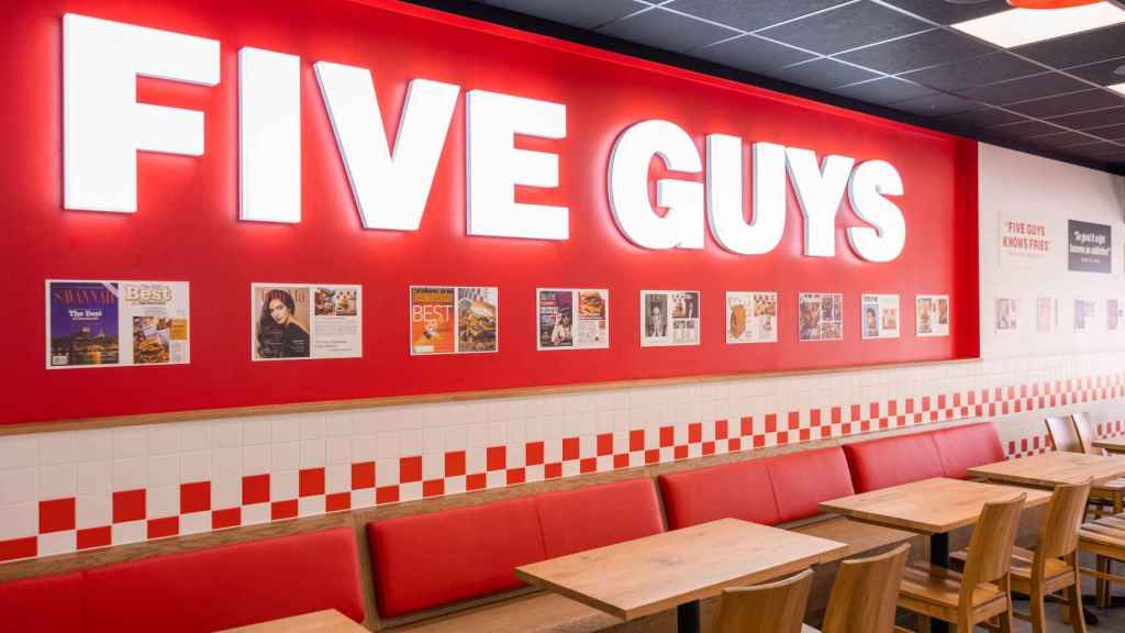 Un restaurante de Five Guys