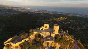 Imagen panorámica del castell de Burriac