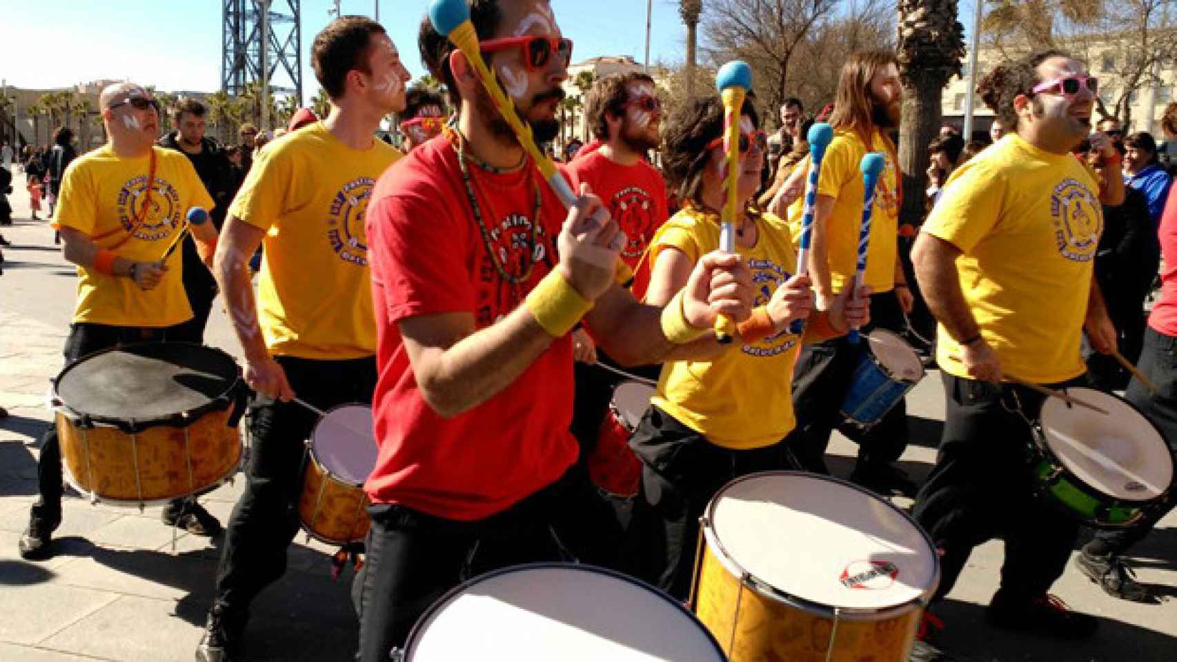 Carnavalada de la Barceloneta en una edición anterior