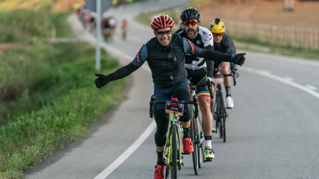 Ciclistas en una edición anterior del Bike Show Gavà