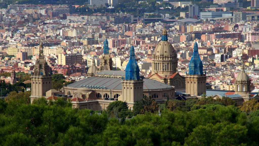 Panorámica de la ciudad de Barcelona