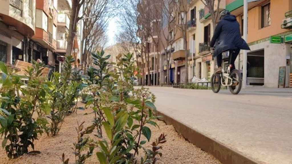 La calle Gran de Sant Andreu en una imagen de archivo