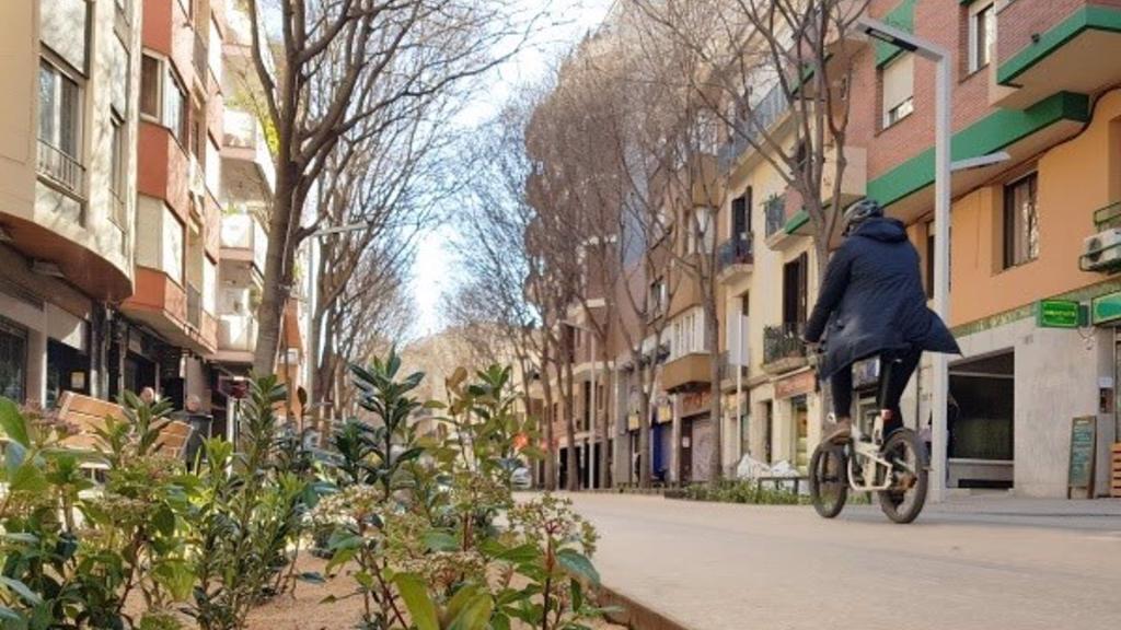 La calle Gran de Sant Andreu en una imagen de archivo