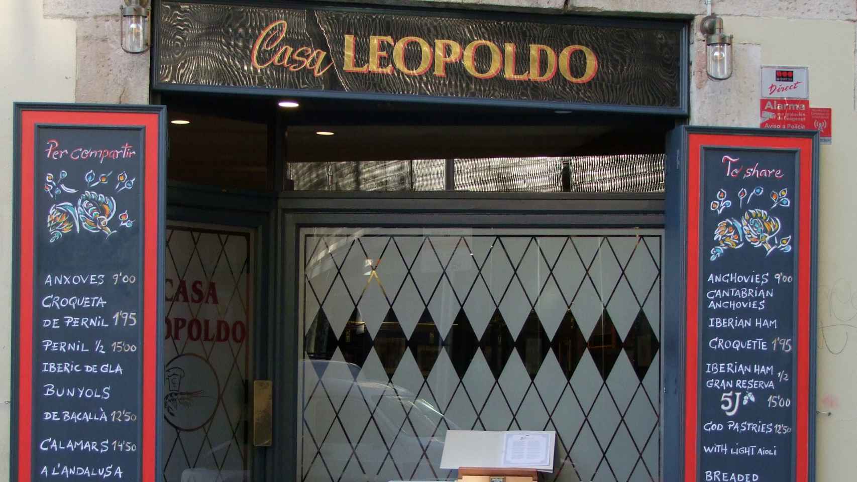 Fachada de 'Casa Leopoldo' en una imagen de 2018