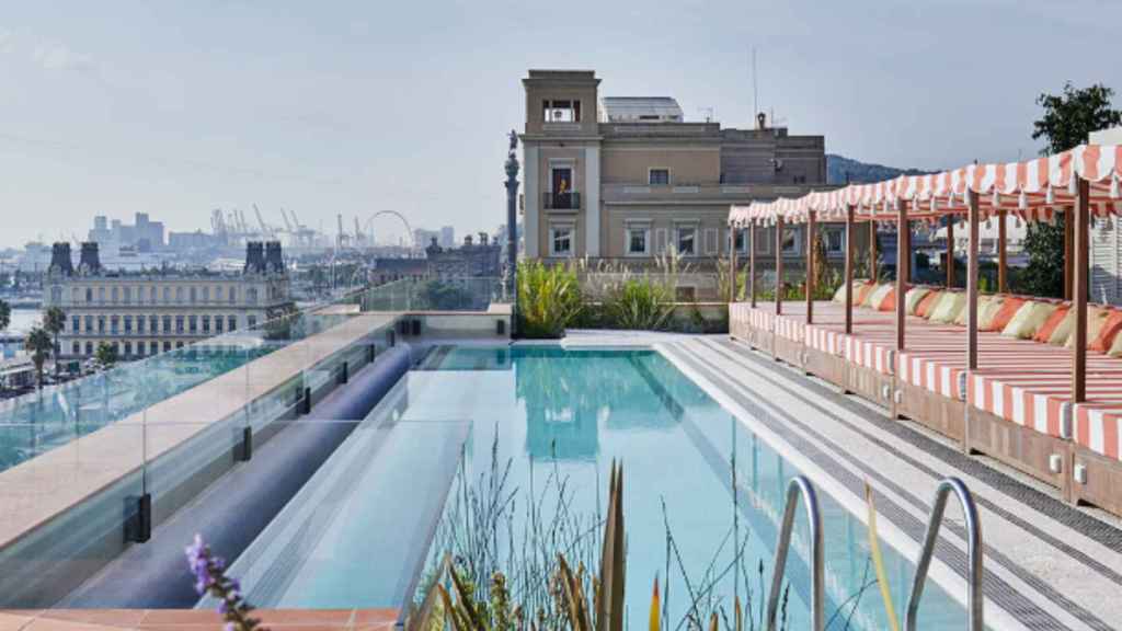 Piscina del Soho House de Barcelona