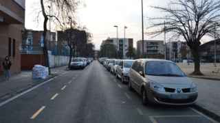 Barcelona liquida medio centenar de aparcamientos junto a la Meridiana