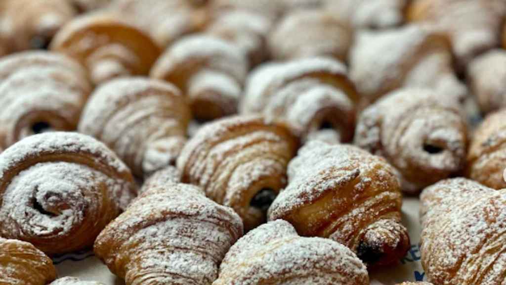 Croissants de chocolate del Forn Bertran