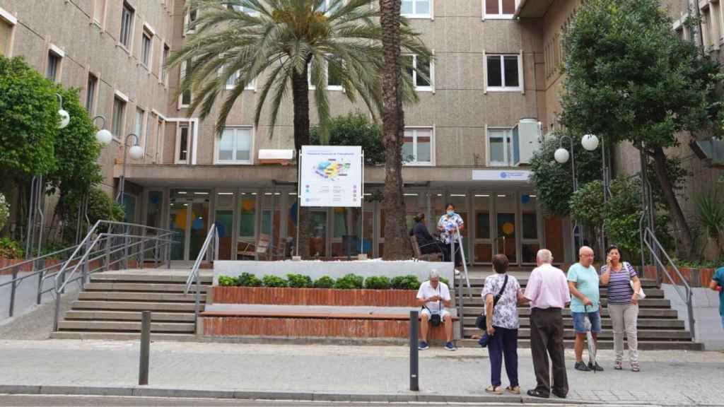 Acceso al Hospital General de L'Hospitalet