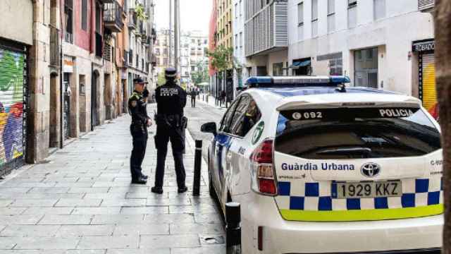Agentes de la Guardia Urbana de Barcelona
