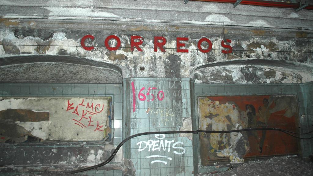 Estación fantasma del metro de Barcelona