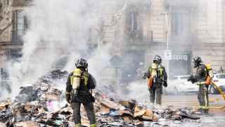 Incendio en calle Provença con Pau Claris