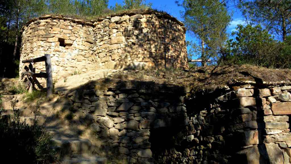 Una de las rutas del Pont de la Vilomara i Rocafort