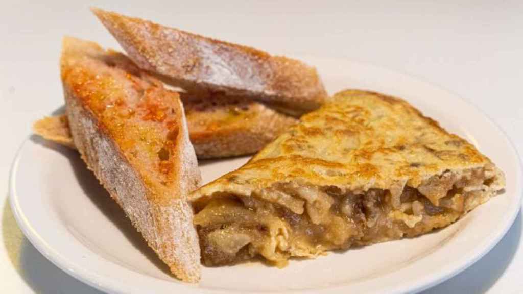 La tortilla de patatas de Norte Restaurante