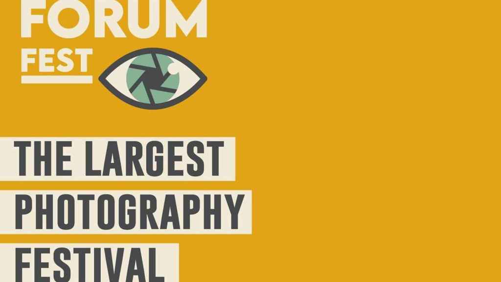 Cartel del Festival de fotografía Photo Forum Barcelona