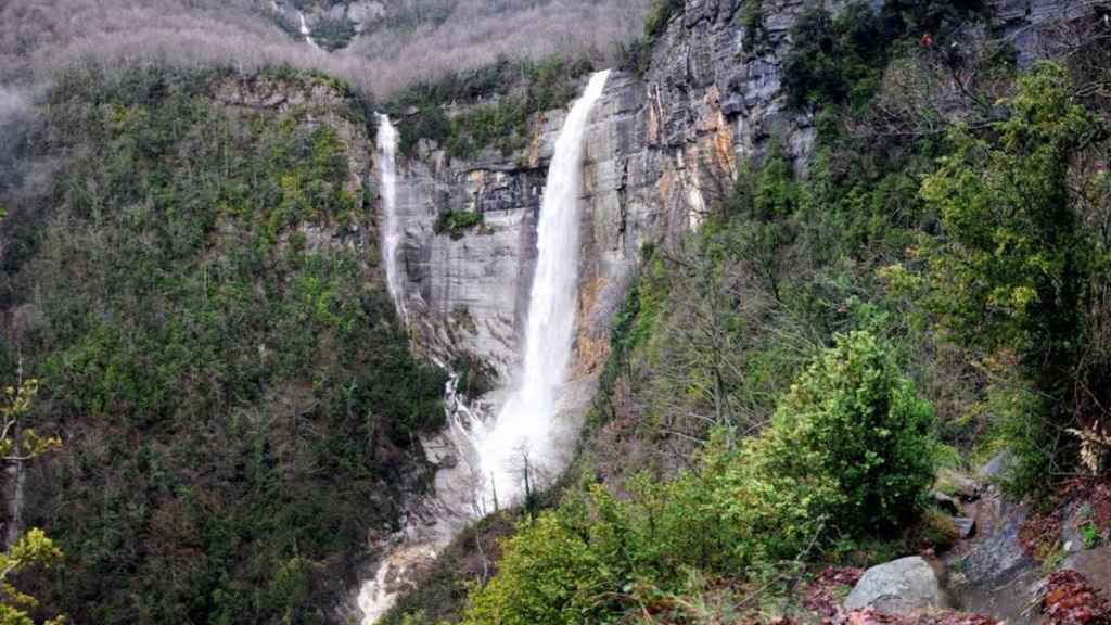 La cascada más alta de Catalunya