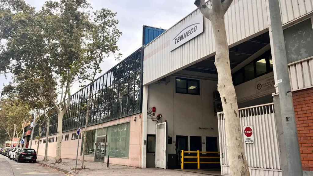 Exterior de la empresa Tenneco de Badalona