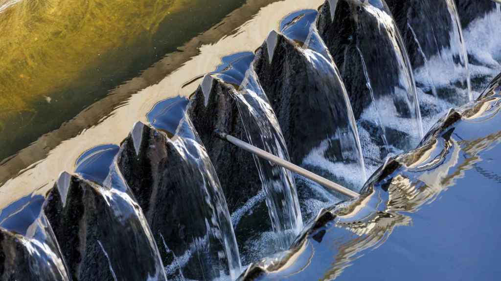 Agua regenerada en una imagen de archivo