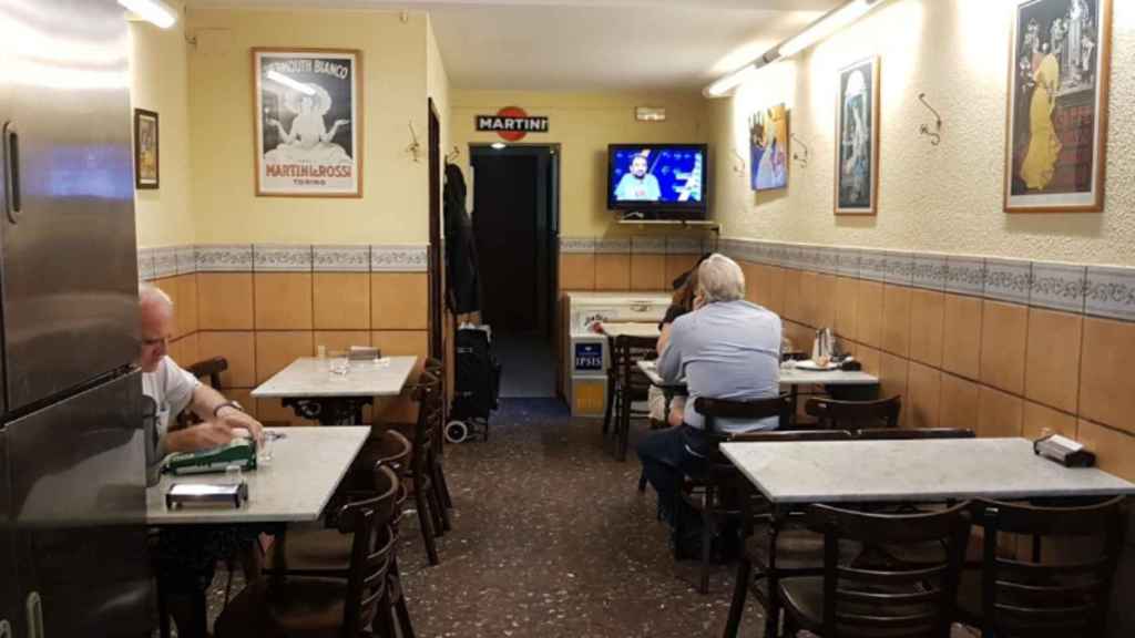 Interior del Bar Amadeo de Sant Antoni