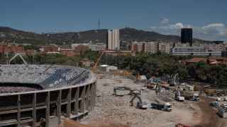 Pelea multitudinaria entre más de 20 trabajadores de las obras del nuevo Camp Nou: seis heridos