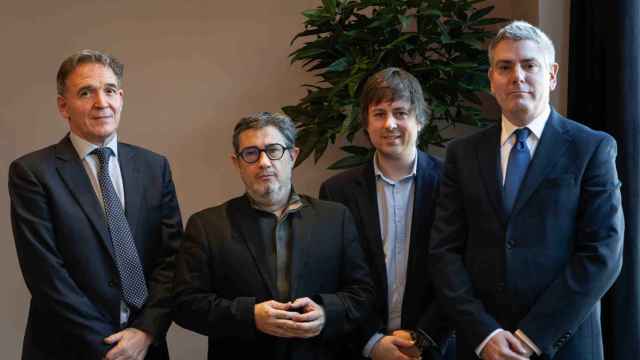 Fernando Hermosilla, Manel Manchón, Ferran Plana y Òscar Oliver, en 'Metrópoli'