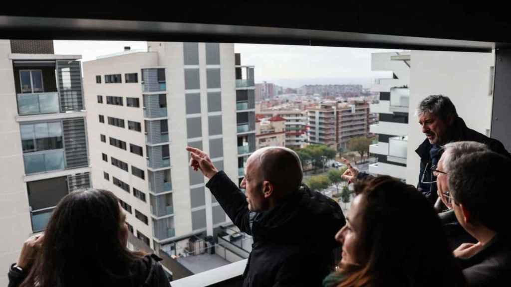 Vista de los nuevos edificios en Cornellà de Llobregat