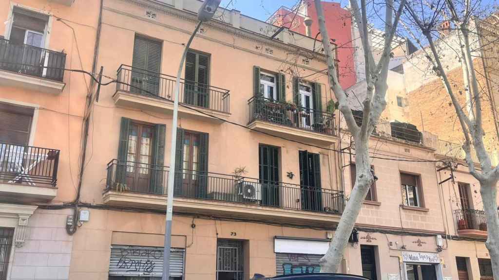 Exterior del edificio de Lope de Vega donde ha tenido lugar el parricidio