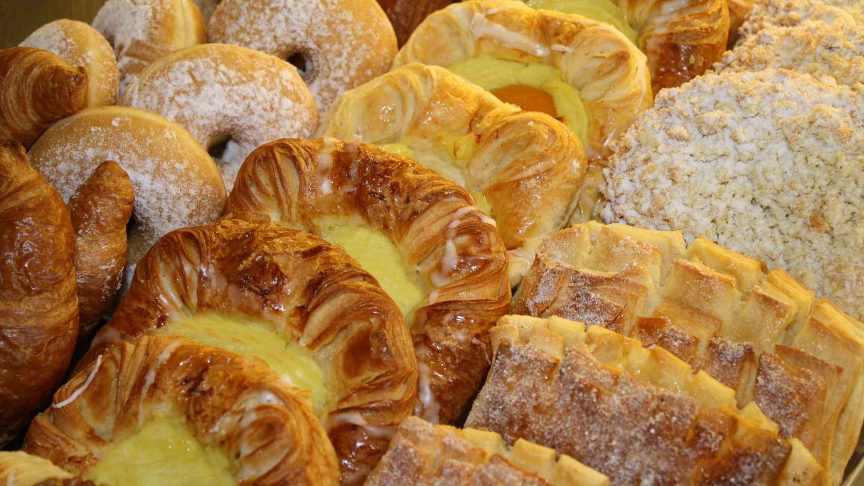 Dulces de una panadería en una imagen de archivo