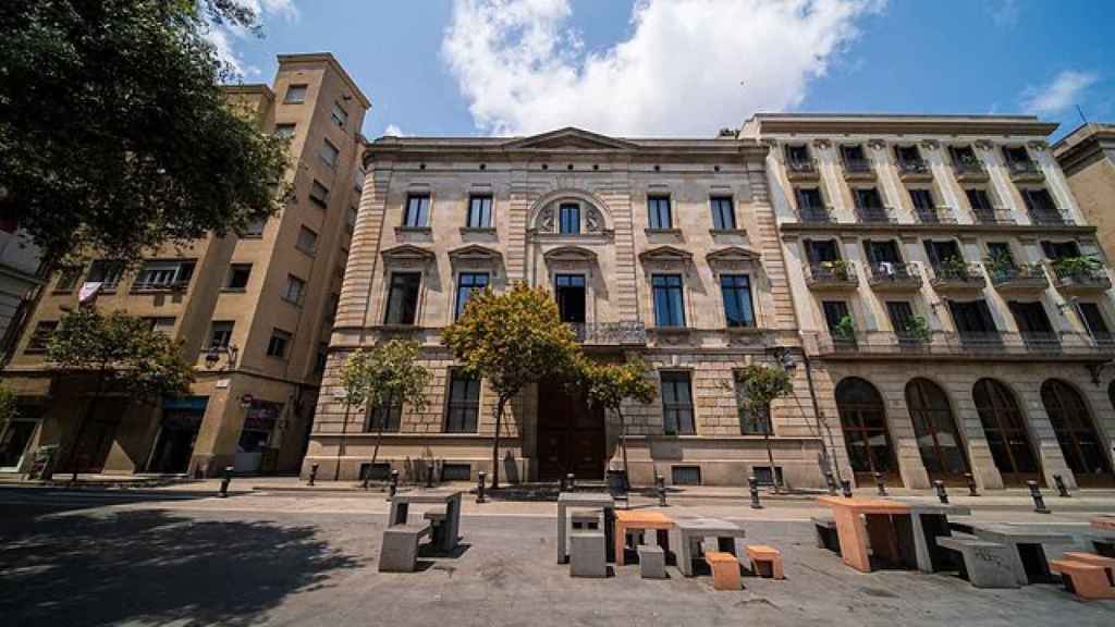 Fachada del edificio Palau Martorell