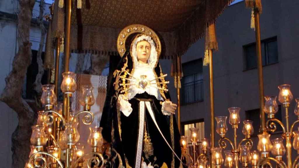 Una procesión de Badalona en una edición anterior