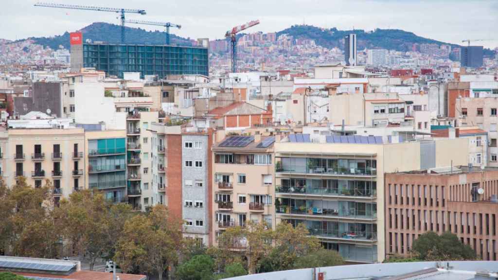 Bloques en Barcelona en una imagen de archivo