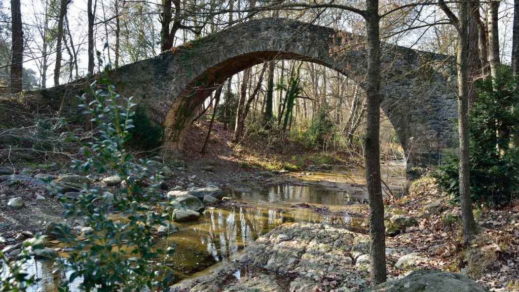 El puente de la Riera de Sant Pere de Torelló