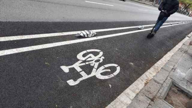 Cortes al tráfico en Les Corts por las obras del nuevo carril bici