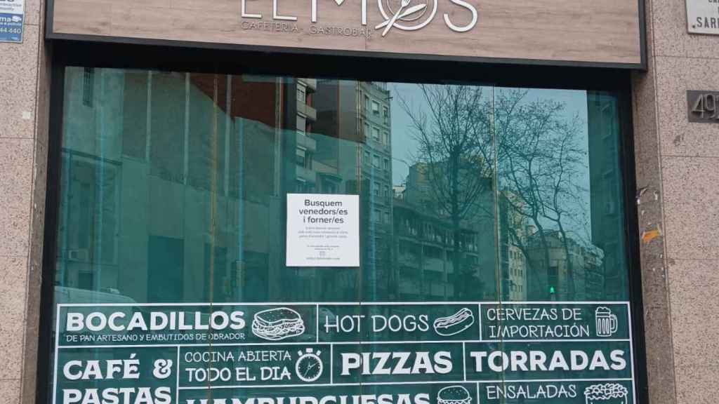 Exterior de El Mos tras su cierre