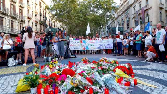 Homenaje a las víctimas del atentado terrorista de 2017