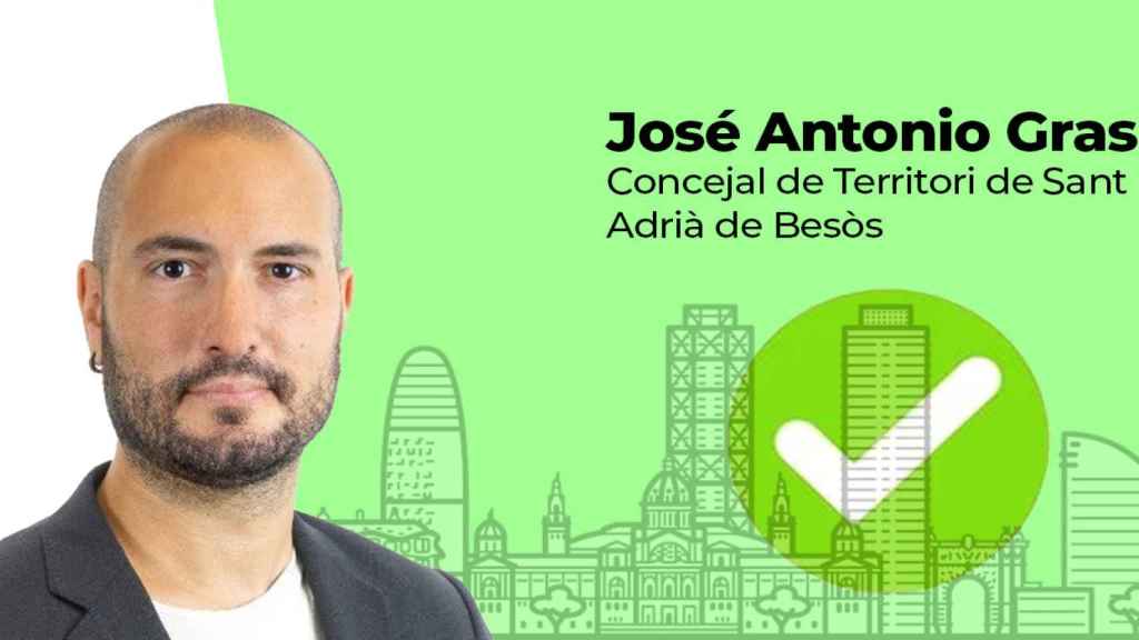 José Antonio Gras, concejal de Territori de Sant Adrià de Besòs