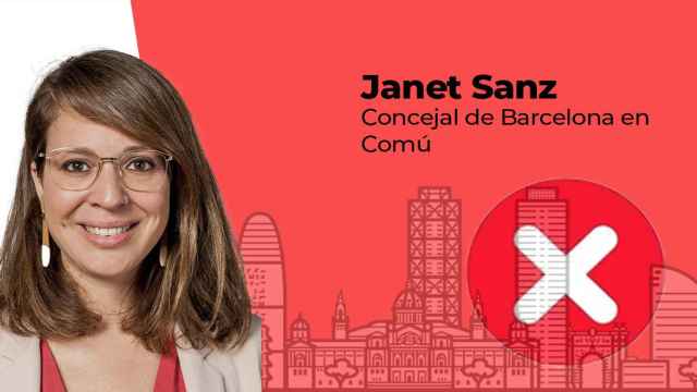 Janet Sanz, concejal de Barcelona en Comú en el Ayuntamiento de Barcelona