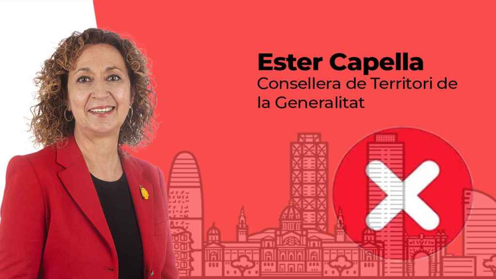 Ester Capella, consellera de Territori