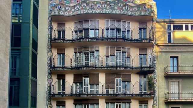 Fachada trasera de la Casa Batlló