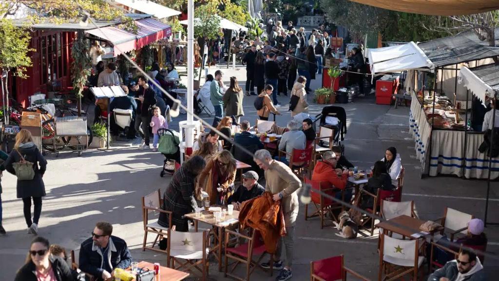 Imagen de archivo de una edición del Flea Market en Barcelona