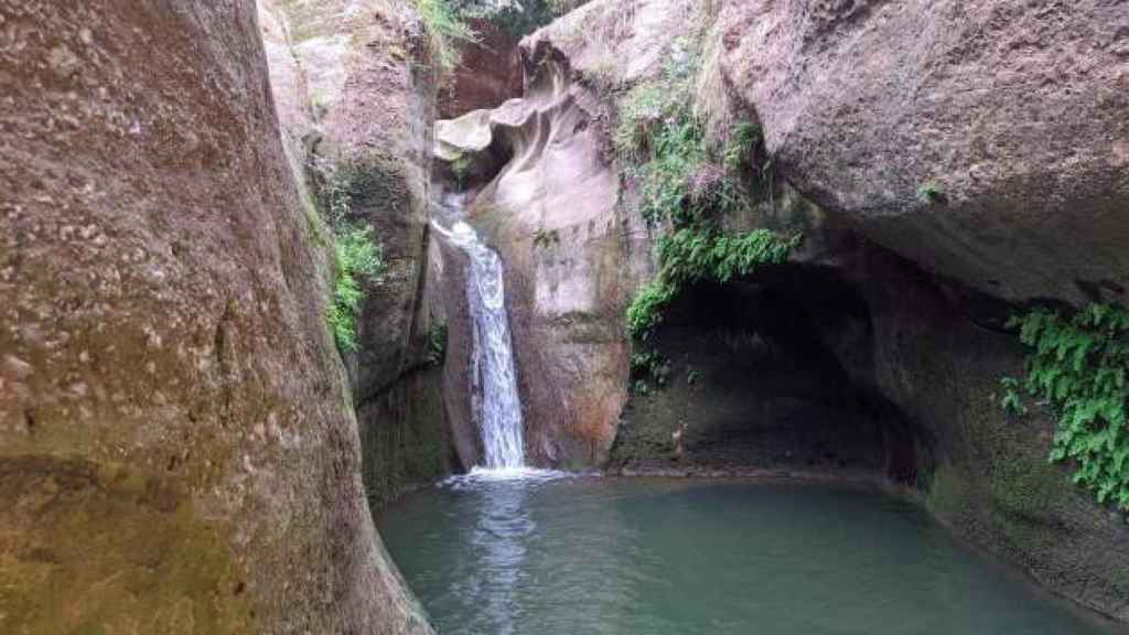 Cascada el Gorg de la Mola en Sant Andreu de la Barca