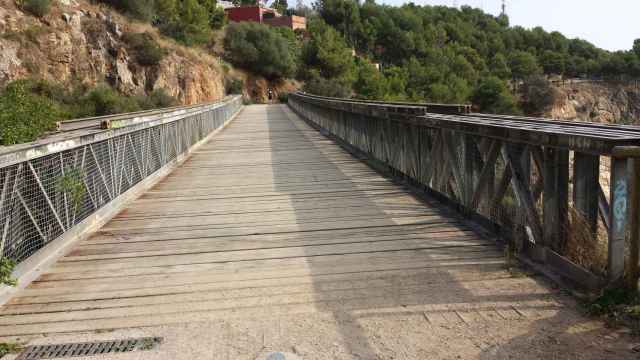 El puente de Mühlberg en una imagen de archivo