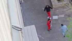 Captura de pantalla del vídeo del tiroteo en la Mina