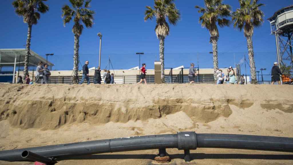 Barcelona pierde cada año 500 metros de playa