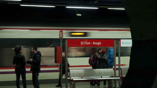 Estación de Rodalies de El Clot en Barcelona