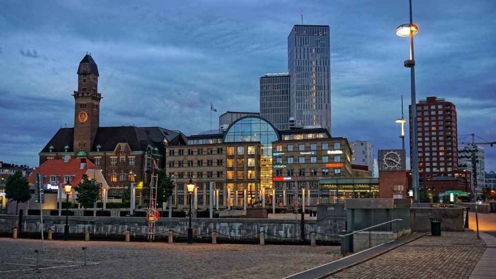 Vista de Malmö, Suecia