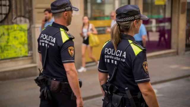 Agentes de la Guardia Urbana de Barcelona en una imagen de archivo