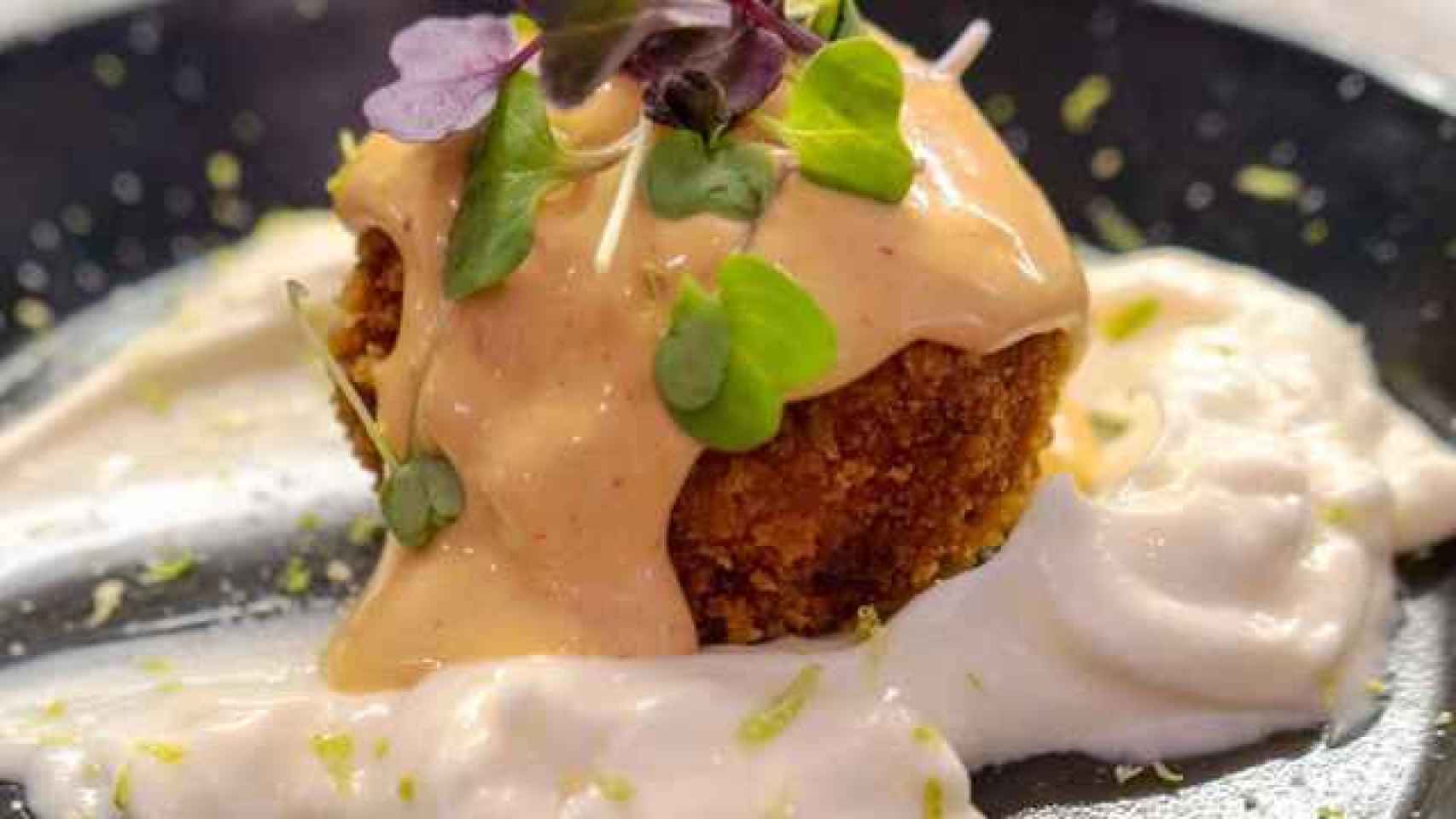 Una tapa bomba del bar histórico de la Barceloneta